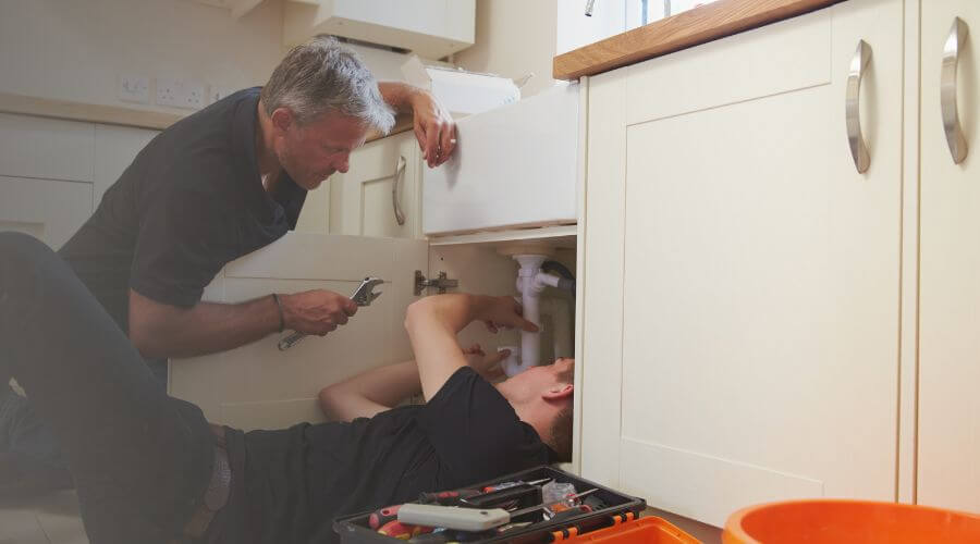 Professional burst pipe repair services in Scammon, KS